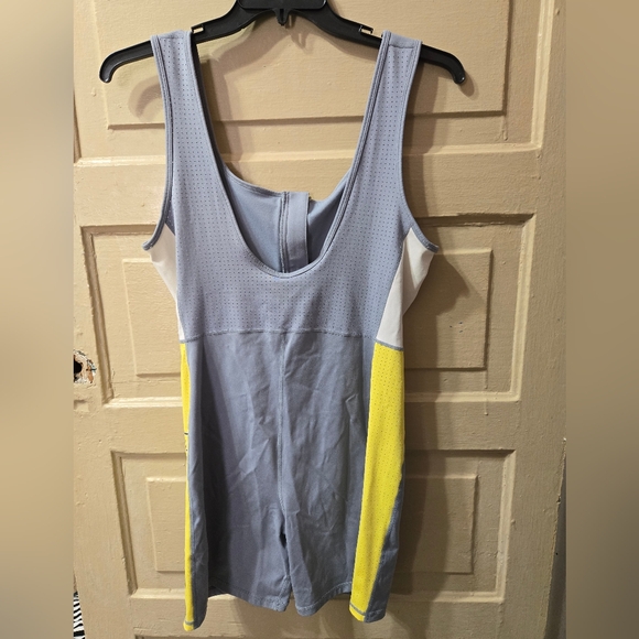 Fabletics Raegan Performance Panel Zip Front Jumpsuit GUC - Picture 5 of 7